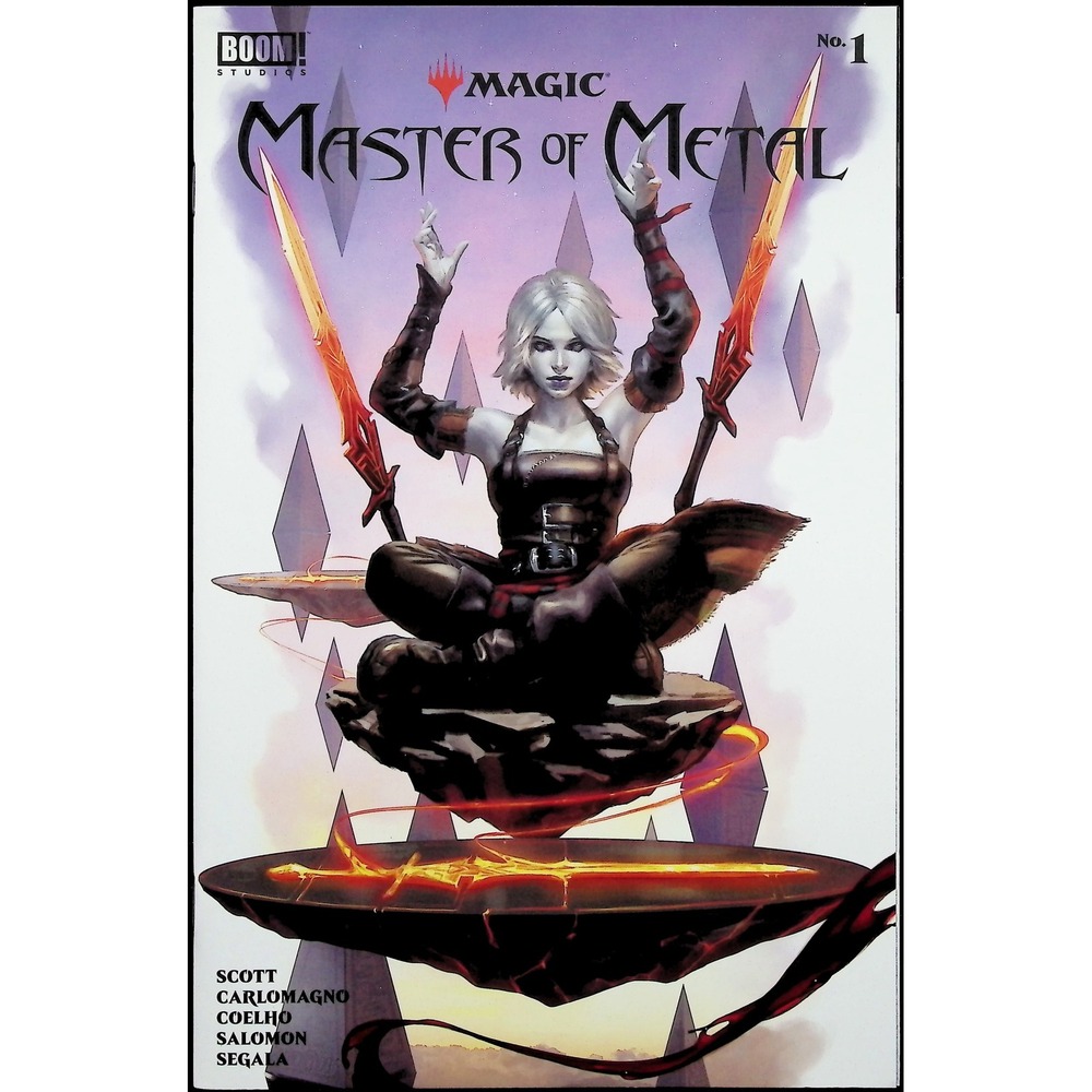 Boom! Studios Comic Book Magic Master of Metal No. 1 Connecting Variant #1